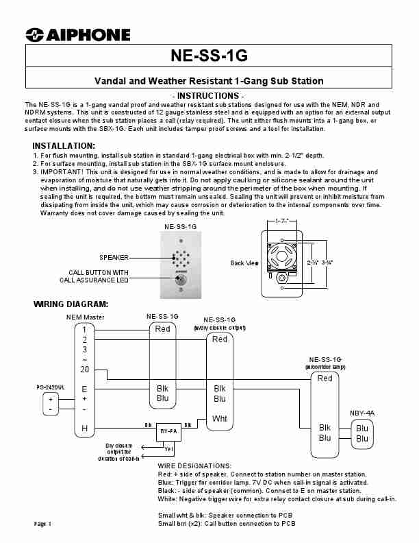 Aiphone Welder NE-SS-1G-page_pdf